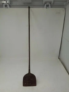 Utensilios de cocina antiguos indios de hierro forjado a mano cuchara usada Khurpa raros - Imagen 1 de 12