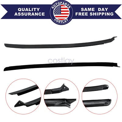 Par de molduras de pilar de parabrisas para Chrysler 300 Dodge Magnum Charger 2005-2010 Foto 1 de 4