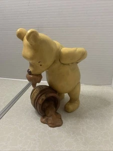 Disney Charpente Winnie Puuh isst seinen Honigtopf schwere Harzfigur - Bild 1 von 12