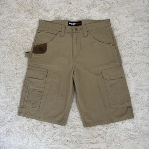 Pantalones Cortos Carga Wrangler Para Hombres Riggs Ropa de Trabajo Ripstop Combate Exterior Nuevos sin Etiquetas Caqui - Imagen 1 de 10