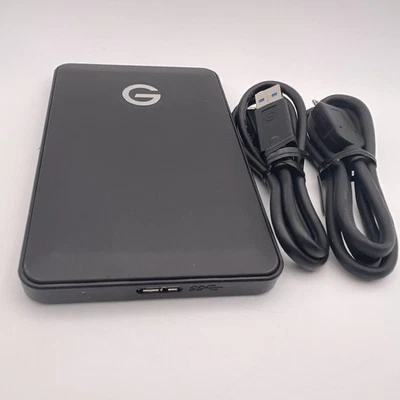 G-Technology 1TB G-DRIVE USB 3.1 Mobile Hard Drive 0G05449 – Working - Image 1 of 4