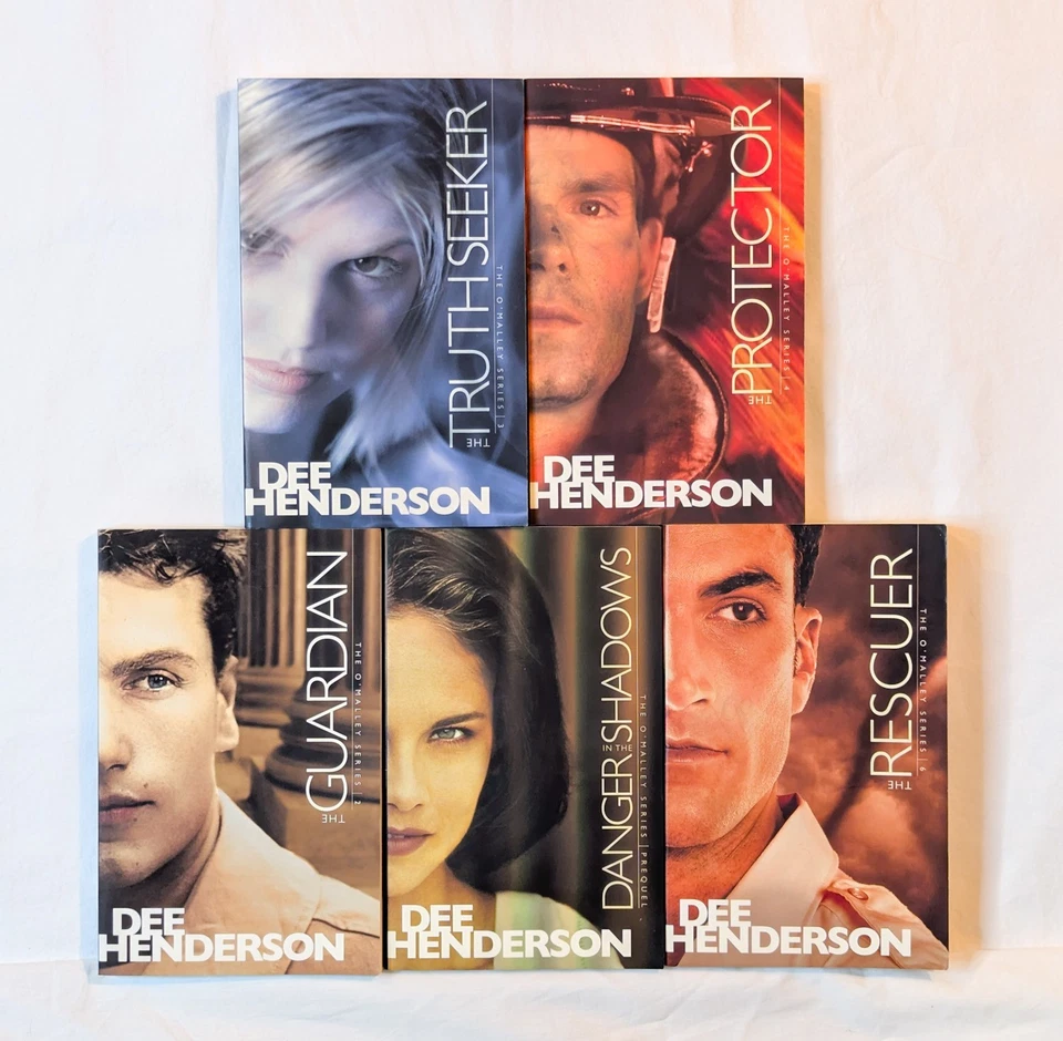 Lot Of 5 Dee Henderson Books - O'Malley Guardian Truth Seeker Protector Danger Foto 1 de 4
