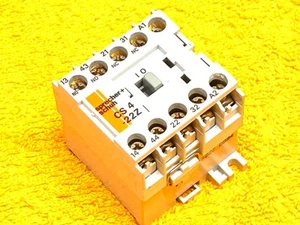 (PERFECT) SPRECHER + SCHUH CS4-22Z-120 MINIATURE CONTACTOR 4-POLE 110/120V COIL - Picture 1 of 7