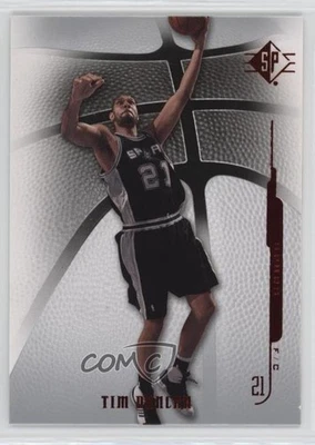 2008-09 SP Tim Duncan #82 HOF - Image 1 of 2