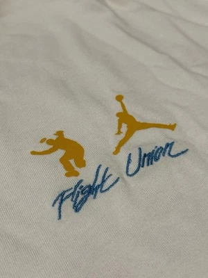 Union LA x Air Jordan T-shirt 2XL XXL White Jumpman Nike Tee Rare Street Wear OG - Image 1 of 4