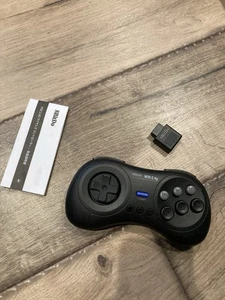 8Bitdo M30 2.4G Wireless Gamepad Controller for Sega Genesis Black - Picture 1 of 4