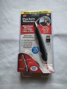 Pocket Mouse Pen As Seen On TV Genuine USB Wireless Optical 2-in-1 Digital Pen - Picture 1 of 1