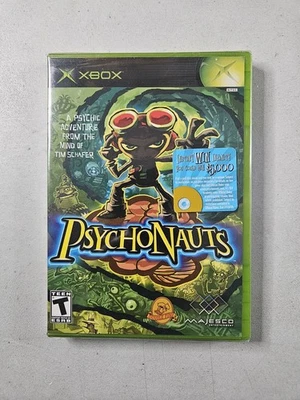 Psychonauts (Microsoft Xbox, 2005) - Etiqueta Negra - Totalmente Nuevo - ¡SELLADO DE FÁBRICA! Foto 1 de 4