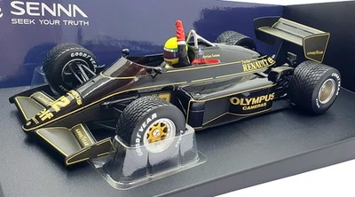 Minichamps 1/18 Scale 540 853872 Lotus Renault 97T #12 GP Portugal 1985 A. Senna - Image 1 of 4