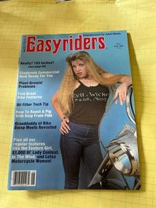 Easy riders Vintage Motorcycle Magazine June 1982 Art Great Bikes Fiction & More - Bild 1 von 6