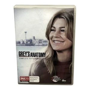 Grey's Anatomy Complete Fifteenth Season 15 DVD 7 Disc Set PAL Region 4 - Picture 1 of 5