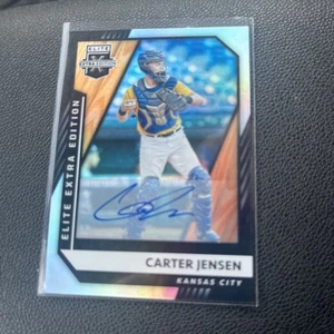2021 Elite Extra Edition Signatures #78 Carter Jensen Auto Royals - Picture 1 of 1