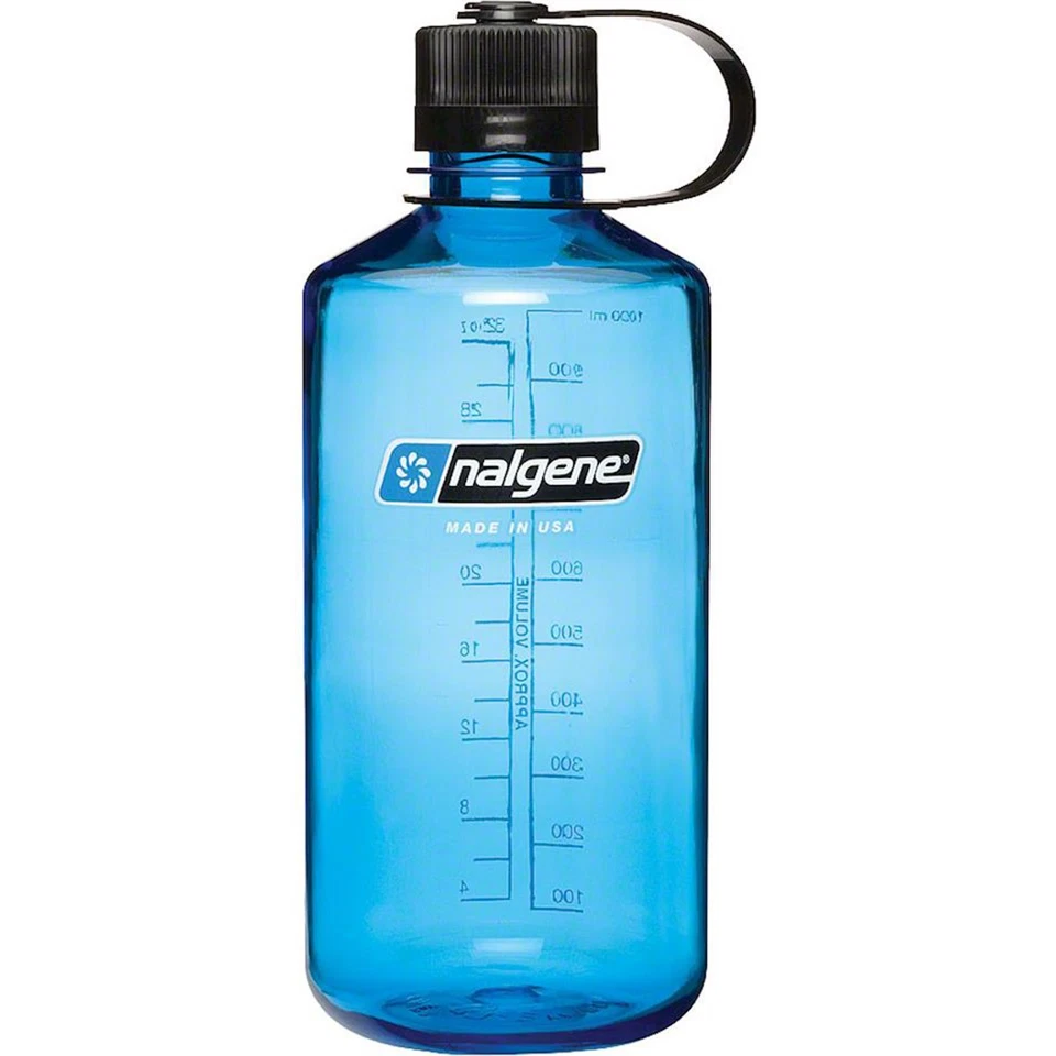 Nalgene Sustain 32 oz. Botella de agua de boca estrecha Tritan - azul Foto 1 de 1