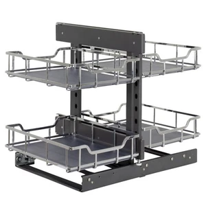 Hardware Resources SWS-BCS18 Storage With Style - Blind Corner - Chrome - Picture 1 of 6