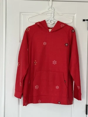 Women's Plus Size Winter Snowflake Hoodie w/ Kangaroo Top, Size 3X - NWT! - Image 1 of 3