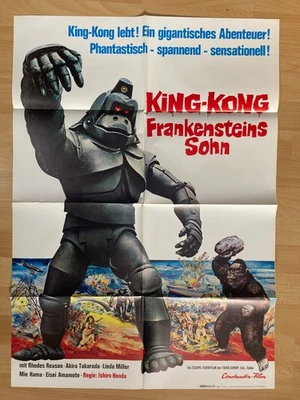 Filmposter * Kinoplakat * A1 * King Kong - Frankensteins Sohn * 1972 - Bild 1 von 2