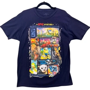 Universal Studios Herren T-Shirt Größe Large Epic Adventures Grafikdruck - Bild 1 von 11