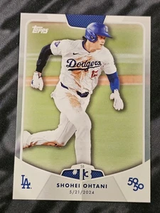 2024 Topps Shohei Ohtani 50/50 - Stolen Base #13 Los Angeles Dodgers - Picture 1 of 2