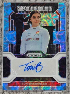 2022 Panini Prizm Toni Breidinger Spotlight Blue Scope Rookie Auto /75 BNR 9 - Bild 1 von 4