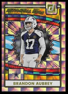 2025 Donruss #AAP-BAU Brandon Aubrey Action-All Pros Dallas Cowboys - Picture 1 of 2