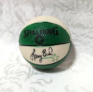 Vintage Spalding Micro-Mini Larry Bird Basketball Ball Boston Celtics 80's NBA - Picture 1 of 6