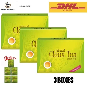 3 X NH Natural Clenx Weight Loss & Detox Tea 55 sachets + FREE SHIPPING - Picture 1 of 6