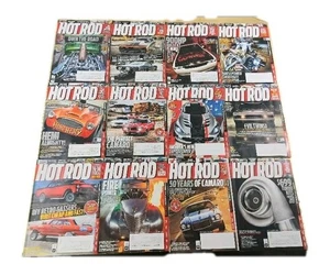 Hot Rod Magazine 2016 Complete Year 12 Magazines - Picture 1 of 5