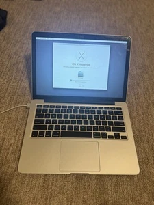 Apple Laptop MacBook Pro -Retina A 1502 Mac Is Yosemite Mag Safe 2 Bundle - Picture 1 of 14