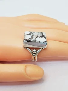 Vintage Sterling Silber 925 Ring Größe 8,5 (60) - Bild 1 von 10