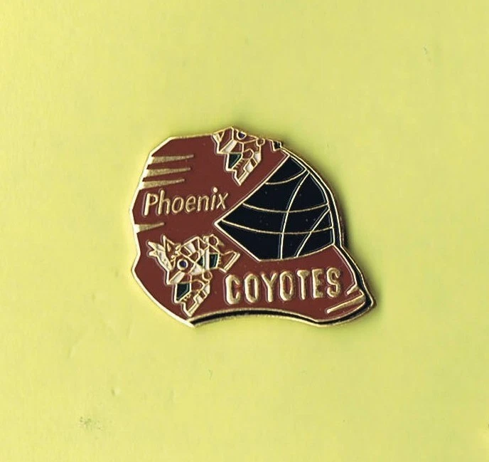 Phoenix Coyotes Mask Logo NHL Hockey Lapel Hat Pin - Image 1 of 1