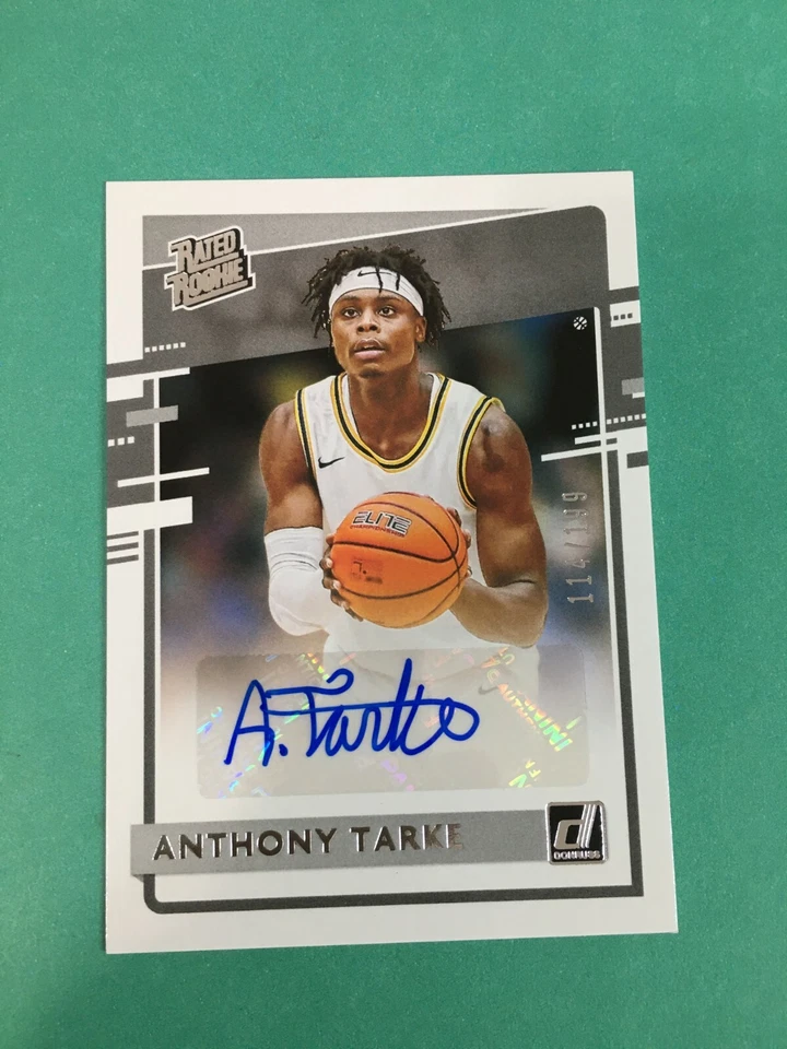 F134,362 2020-21 Chronicles Draft Donruss RC AUTO/199 ANTHONY TARKE - Image 1 of 1
