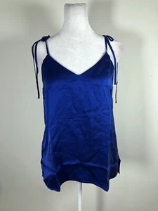 Cami The Sally Azure 100% Silk Size Small - Picture 1 of 8