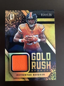 2018 Panini Gold Standard Devontae Booker Gold Rush Patch Number 14 of 125 - Bild 1 von 2