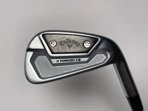 Callaway X Forged CB 21 Single 7 Iron Project X IO 6.0 110g Stiff Steel Mens RH - Picture 1 of 8