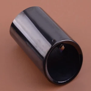 Black Stainless Exhaust Pipe Tip Rear Tail Throat Muffler Fit For Toyota Camry - Imagen 1 de 4