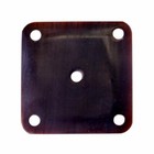 Webbrettchen aus Horn in 4.5x4.5 cm - Weben Wikinger Mittelalter & LARP