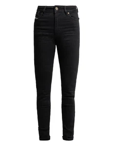 John Doe Jane High Mono Black Damen Motorrad Riding Jeans Gr. W34L32 - Schwarz - Bild 1 von 1