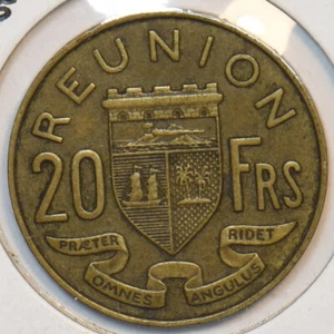 France 1955 Reunion Island 20 Francs 195571 combine shipping - Picture 1 of 2
