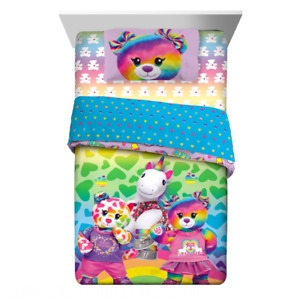 Bed in a Bag Comforter Sheets Bedding Set Build-A-Bear for Little Boy Girl Twin