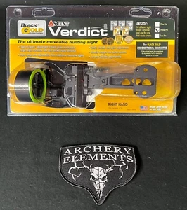 New Black Gold Ascent Verdict Dovetail 3 Pin Right Hand .019 New - Picture 1 of 2