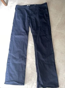 AG Adriano Goldschmied The Protege Straight Leg Black Chino Pants Size 40x34 USA - Bild 1 von 7