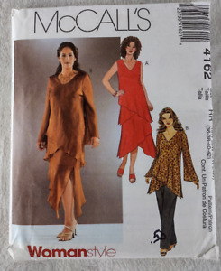 McCall's Pattern 4162 Womanstyle Top Skirt Pants Plus 18W-24W Uncut