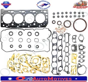 4D56T Cyl SOHC 8v Gasket Kit Fits Mitsubishi Chalanger Delica Express Pajero - Picture 1 of 8