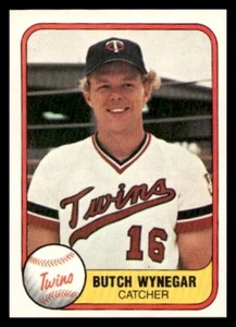1981 Fleer #558 Butch Wynegar Minnesota Twins Baseball card - Picture 1 of 2