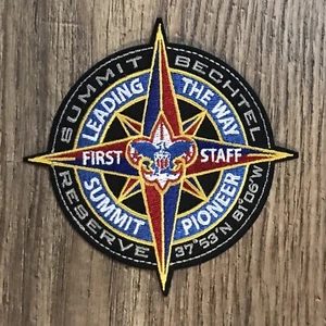 2013 Boy Scout National Jamboree Summit Bechtel FIRST STAFF Pocket Patch :: Rare - Picture 1 of 1