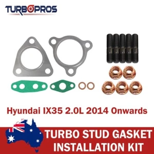 Turbo Charger Installation Stud & Gasket Kit For Hyundai IX35 2.0L 2014 Onwards - Picture 1 of 4