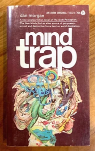 Gedankenfalle von Dan Morgan - sehr guter Vintage 1970 Avon Sci-Fi PBO, D'Andrea Cover - Bild 1 von 6