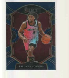 PRECIOUS ACHIUWA RC 2020-21 SELECT CONCOURSE ROOKIE #80 HEAT - Picture 1 of 1
