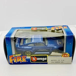 Burago Street Fire 1:43 Porsche 959 - N - Picture 1 of 12