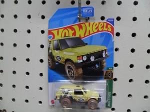Range Rover Classic 2022 Hot Wheels amarillo tacos de barro 4/5 159/250 - Imagen 1 de 3